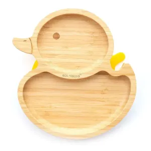 Eco Rascals Duck Plate in Yellow