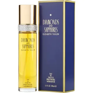 Elizabeth Taylor - Diamonds & Saphires : Eau De Toilette Spray 3.4 Oz / 100 ml