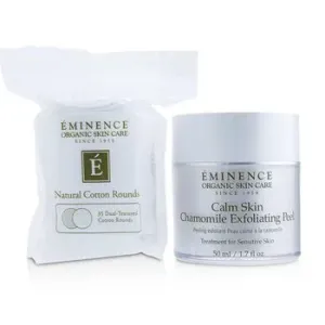 EminenceCalm Skin Chamomile Exfoliating Peel (with 35 Dual-Textured Cotton Rounds) 50ml/1.7oz