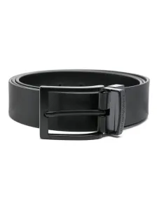 EMPORIO ARMANI - Logo Leather Belt #1274402