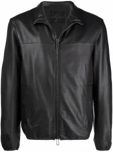 EMPORIO ARMANI - Leather Blouson Jacket #1285812