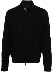 EMPORIO ARMANI - Wool Blend Zipped Jacket #1286955