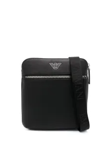 EMPORIO ARMANI - Small Leather Crossbody Bag