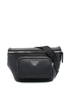 EMPORIO ARMANI - Logo Leather Belt Bag #1274422