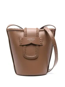 EMPORIO ARMANI - Leather Bucket Bag #1275770