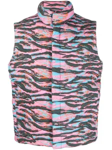 ERL - Waistcoat With All-over Print #957278