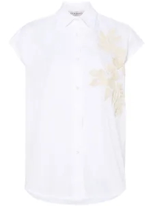 ERMANNO - Embroidered Cotton Shirt #1280076