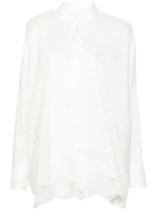 ERMANNO - Embroidered Long Sleeve Shirt #1292078