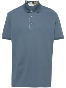 ETRO - Printed Cotton Polo Shirt #1289496