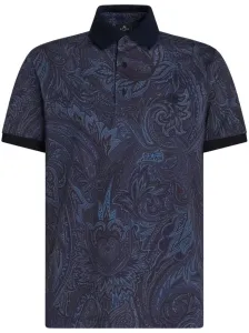 ETRO - Printed Cotton Polo Shirt #1289609