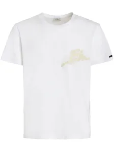ETRO - Embroidered Logo Cotton T-shirt #729085