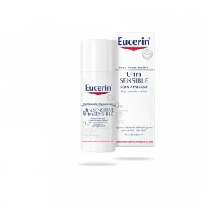 Eucerin - Ultra Sensitive Soin apaisant : Body oil, lotion and cream 1.7 Oz / 50 ml