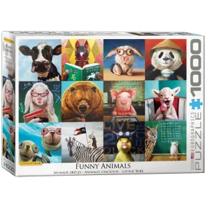 Animal Portraits 1000pc Puzzle