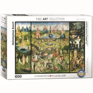 Heironymus Bosch: The Garden of Earthly Delights 1000 Piece Puzzle