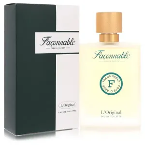 Faconnable Mens L'original EDT Spray 3 oz Fragrances 3760048797696