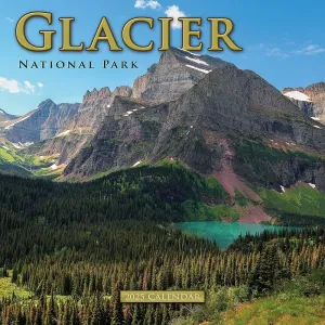 Glacier National Park 2025 Wall Calendar