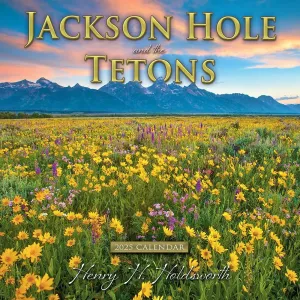 Jackson Hole and The Tetons 2025 Wall Calendar