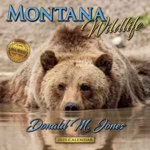Montana Wildlife 2025 Wall Calendar