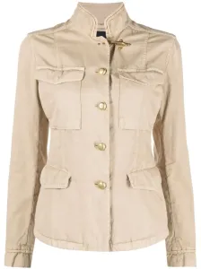 FAY - Cotton And Linen Blend Saharan Jacket #1260241