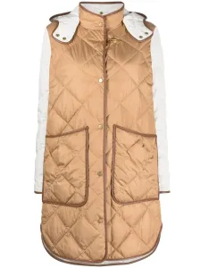 FAY - Long Light Quilted Hooded Down Jacket #847274