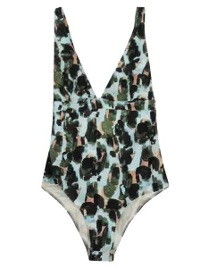 FEEL ME FAB - Crossy Printed One-piece Swimsuit #1144906