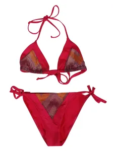 FEEL ME FAB - One Printed Triangle Bikini Set #1144927