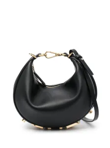 FENDI - Fendigraphy Mini Leather Shoulder Bag