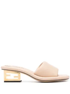FENDI - Baguette Leather Sandals #1124368