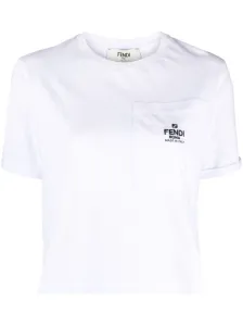 FENDI - Fendi Roma Cotton T-shirt #1237479