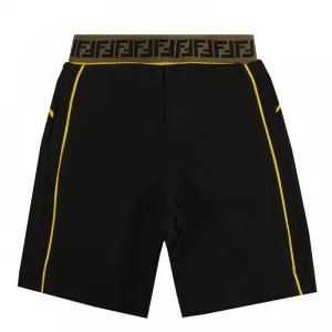 Fendi Boys Bermuda Shorts Black 10Y