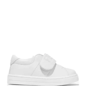 Fendi Kids Unisex FF Strap Sneakers White EU 35 #1238363