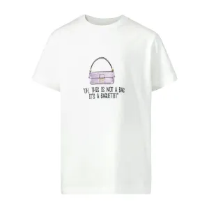 Fendi Girls Bag Print T-shirt White 10A #1238233