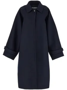 FERRAGAMO - Oversized Wool Single-breasted Coat