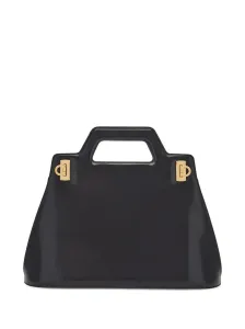 FERRAGAMO - Wanda Leather Top-hndle Bag #1148733