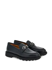 FERRAGAMO - Gancini Leather Loafers #1229413