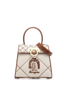 FERRAGAMO CREATIONS - Palazzo Feroni Leather Handbag #48271