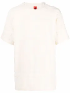 FERRARI - White Cotton Blend T-shirt #810607