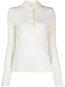 FILIPPA K - Wool Long Sleeve Polo Shirt #1157597