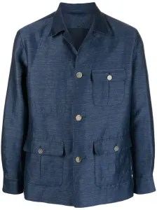 FINAMORE 1925 - Cetara Linen Blend Jacket #887378