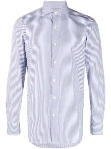 FINAMORE 1925 - Striped Cotton Shirt #1152252