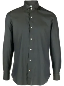 FINAMORE 1925 NAPOLI - Slim Fit Flannel Shirt #1208039