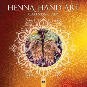 Henna Hand 2025 Wall Calendar