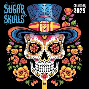 Sugar Skulls 2025 Wall Calendar