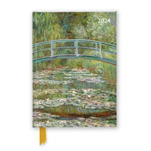 Monet Bridge Waterlilies 2024 Planner