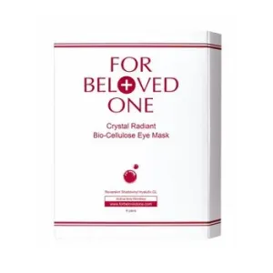 For Beloved OneCrystal Radiant Bio-Cellulose Eye Mask 4pairs