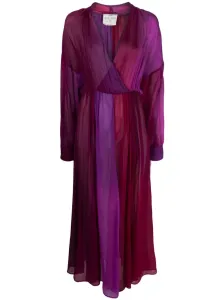 FORTE FORTE - Silk Long Shaded Dress