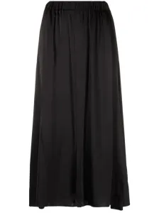 FORTE FORTE - Stretch Silk Satin Midi Skirt #1264567