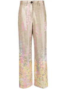 FORTE FORTE - Heaven Jacquard Trousers #1264619