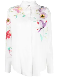FORTE FORTE - Embroidered Cotton Shirt #1272297