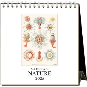 Art Forms of Nature 2025 Easel Desk Calendar